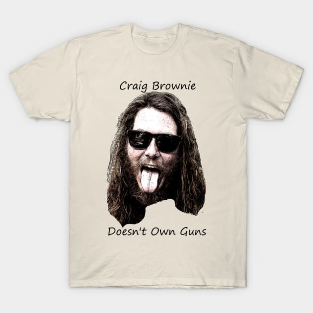 Craig Brownie T-Shirt by upandbrown